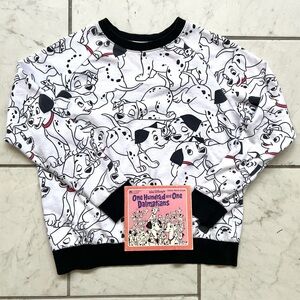 101 Dalmatians Disney Sweatshirt and Vintage Golden Book!